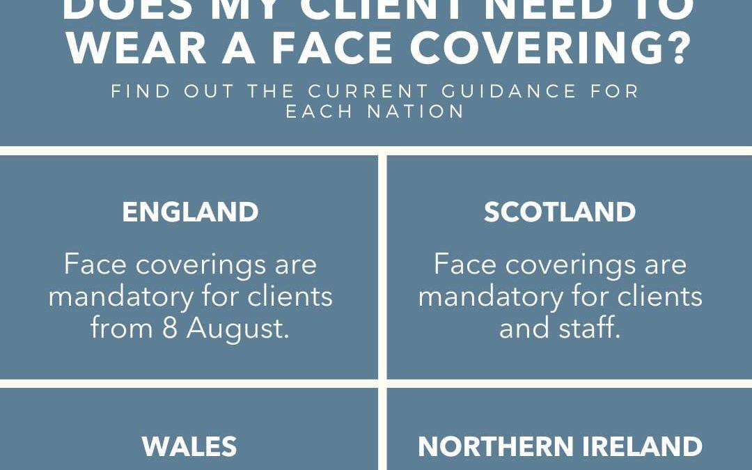 Face Masks Mandatory for Customers in Salons